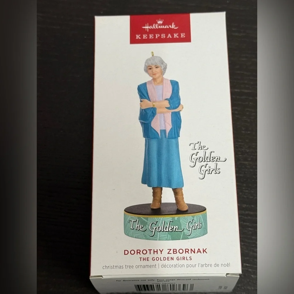 NEW Hallmark Keepsake 2023  DOROTHY GOLDEN GIRLS Ornament Dorthy ZBornak